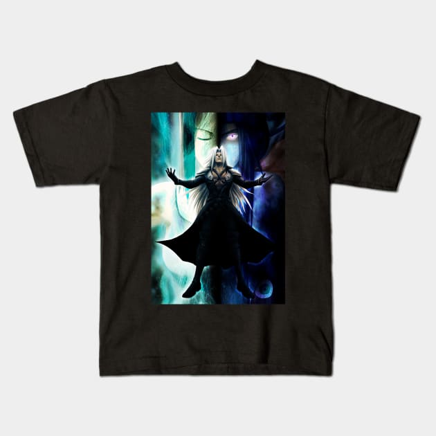 Sephiroth - Mother Kids T-Shirt by mcashe_art